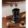 imageecozy 12Cup Programmable Coffee Maker with Electric Coffee Grinder Combos Drip Coffee Machine with Pause ampamp Pour Function Auto Shutoff Keep Warm Brezzano DuoSet