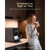 imageecozy Nugget Ice Maker Countertop Intuitive EcoScreen 40lbs24H Chewable Pebble Ice 3lb PullOut Basket SelfCleaning OneTouch Timer  Perfect for Home Drinks ampamp Cocktails