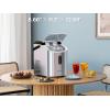 imageecozy Nugget Ice Maker Countertop with Handle 33 lbs Chewable Pellet Ice Daily SelfCleaning Ice Machine Includes Ice Bags for Kitchen Bar Parties Stainless SteelStainless Steel