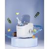 imageecozy Nugget Ice Maker Dispenser Smart 2in1 Pebble Ice Machine Countertop ampamp Water Dispenser with App Control SelfCleaning Auto Lighting TDS Monitor Measured Dispensing 33LbsDayWhite