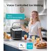 imageecozy Smart Ice Maker Portable Ice Makers Countertop with App ampamp Voice Control 9 Bullet Ice in 6 Mins 26lbs24Hrs SelfCleaning Ice Machine with Ice Scoop Basket and Bag for Home Kitchen Office RVMatte Black