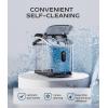 imageecozy Smart Ice Maker Portable Ice Makers Countertop with App ampamp Voice Control 9 Bullet Ice in 6 Mins 26lbs24Hrs SelfCleaning Ice Machine with Ice Scoop Basket and Bag for Home Kitchen Office RVSilver