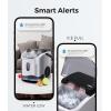 imageecozy Smart Nugget Ice Maker Countertop Portable Pebble Ice Machine with Voice Control 34lbs24H Soft Chewable Ice SelfCleaning Pellet Ice Maker with APP WiFi for Kitchen Party Stainless SteelStainless Steel