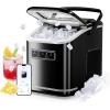 imageecozy Smart Ice Maker Portable Ice Makers Countertop with App ampamp Voice Control 9 Bullet Ice in 6 Mins 26lbs24Hrs SelfCleaning Ice Machine with Ice Scoop Basket and Bag for Home Kitchen Office RVMatte Black