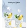 imageecozy Portable Ice Maker Countertop SelfCleaning Ice Maker Machine with Ice BagsIce ScoopIce Basket for Home Kitchen Bar Party