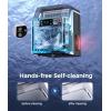 imageecozy Ice Cube Makers Countertop 45 lbs Per Day Portable Ice Machine 24 Cubes Ready in 13 Mins SelfCleaning Function Perfect for Home Kitchen Bar Office Stainless SteelSilver
