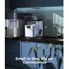 imageecozy Ice Cube Makers Countertop 45 lbs Per Day Portable Ice Machine 24 Cubes Ready in 13 Mins SelfCleaning Function Perfect for Home Kitchen Bar Office Stainless SteelSilver