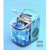 imageecozy Ice Cube Makers Countertop 45 lbs Per Day Portable Ice Machine 24 Cubes Ready in 13 Mins SelfCleaning Function Perfect for Home Kitchen Bar Office Stainless SteelAqua