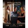 imageecozy 24 Clear Ice Ball Maker Countertop with CrystalFlux Technology Minimal Footprint Sphere Ice Maker with 8H Timer 1 pcs in 40 Mins 32 pcsDay SelfCleaning for Home Bar Whiskey amp BourbonSolid Black