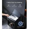 imageecozy 4in1 Water Dispenser with Ice Maker Hot amp Cold Water Cooler BottomLoading ECO Mode 33 lbsDay Ice Production Child Safety Lock amp Night Light Fits 3 amp 5 Gallon Bottles for Home amp Office
