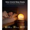 imageecozy Sunrise Alarm Clock for Bedroom White Noise Sound Machine 26 Soothing Sounds 17 Night Lights Bluetooth Speaker MusicSync Lights Wake Up Sunlight for Heavy Sleepers Adults Kids  NaturalNatural