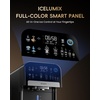image:imageecozy Nugget Ice Maker Dispenser Countertop 2in1 Pebble Ice Machine amp Water Dispenser with App Control Sonic Crushed Ice Makers with SelfCleaning TDS Monitor Measured Dispensing 33 LbsDayDark Gray