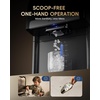image:imageecozy Nugget Ice Maker Dispenser Countertop 2in1 Pebble Ice Machine amp Water Dispenser with App Control Sonic Crushed Ice Makers with SelfCleaning TDS Monitor Measured Dispensing 33 LbsDayDark Gray