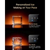 image:imageecozy 2 Large Ice Cube Maker with CrystalFlux Technology 2 pcs in 30 Mins with Eco Mode 72 pcsDay 24H Timer Clear Square Ice Machine with SelfCleaning Enhanced Insulation for Whiskey Bar