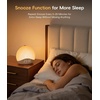 image:imageecozy Sunrise Alarm Clock White Noise Machine Sound Machine for Bedroom Wake Up Light with BT Speaker 26 Sleep Sounds 17 Night Lights Dimmable Digital Clock for Adults Kids