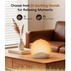 image:imageecozy Sunrise Alarm Clock White Noise Machine Sound Machine for Bedroom Wake Up Light with BT Speaker 26 Sleep Sounds 17 Night Lights Dimmable Digital Clock for Adults Kids