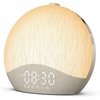 image:imageecozy Sunrise Alarm Clock White Noise Machine Sound Machine for Bedroom Wake Up Light with BT Speaker 26 Sleep Sounds 17 Night Lights Dimmable Digital Clock for Adults Kids