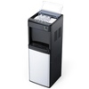 image:imageecozy 4in1 BottomLoading Water Dispenser with Ice Maker Hot amp Cold Water Cooler 33 lbsDay Ice Maker Fits 3 amp 5 Gallon Bottles Child Lock Night Light ECO Mode for Home  Stainless Steel