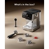 image:imageecozy 2in1 Espresso Machine with Milk Frother Guided Touchscreen  Coffee Maker Combo for Brewing Baristaquality Coffee Lattes Cappuccinos and Americanos at Home