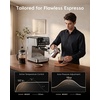 image:imageecozy 2in1 Espresso Machine with Milk Frother Guided Touchscreen  Coffee Maker Combo for Brewing Baristaquality Coffee Lattes Cappuccinos and Americanos at Home