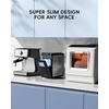 image:imageecozy Ice Makers Countertop 9 Ice Cubes Ready in 6 Mins Portable Ice Machine with Carry Handle 26lbs24Hrs AutoCleaning Ice Maker with Basket and Scoop for HomeKitchenCampingRVGlossy Black