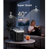 image:imageecozy Ice Makers Countertop 9 Ice Cubes Ready in 6 Mins Portable Ice Machine with Carry Handle 26lbs24Hrs AutoCleaning Ice Maker with Basket and Scoop for HomeKitchenCampingRVMatte Black