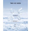 image:imageecozy Ice Makers Countertop 9 Ice Cubes Ready in 6 Mins Portable Ice Machine with Carry Handle 26lbs24Hrs AutoCleaning Ice Maker with Basket and Scoop for HomeKitchenCampingRVGlossy Black