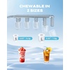 image:imageecozy Ice Makers Countertop 9 Ice Cubes Ready in 6 Mins Portable Ice Machine with Carry Handle 26lbs24Hrs AutoCleaning Ice Maker with Basket and Scoop for HomeKitchenCampingRVMidnight Black