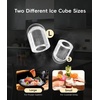 image:imageecozy Ice Makers Countertop 9 Ice Cubes Ready in 6 Mins Portable Ice Machine with Carry Handle 26lbs24Hrs AutoCleaning Ice Maker with Basket and Scoop for HomeKitchenCampingRVMatte Black