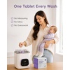 image:imageecozy care 150 Count Bottle Washer Detergent Tablets Baby Bottle Washer  Compatible with Momcozy Baby Brezza Grownsy amp All Bottle Washers Enzyme Formula Removes Milk Residue Grease amp Odor