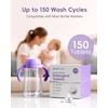 image:imageecozy care 150 Count Bottle Washer Detergent Tablets Baby Bottle Washer  Compatible with Momcozy Baby Brezza Grownsy amp All Bottle Washers Enzyme Formula Removes Milk Residue Grease amp Odor