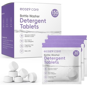 image:imageecozy care 150 Count Bottle Washer Detergent Tablets Baby Bottle Washer  Compatible with Momcozy Baby Brezza Grownsy amp All Bottle Washers Enzyme Formula Removes Milk Residue Grease amp Odor